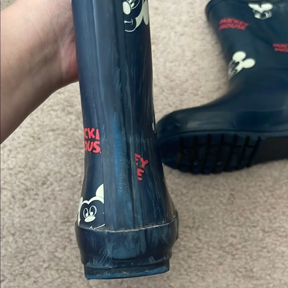 Zara Mickey Mouse Kids Rain Boots